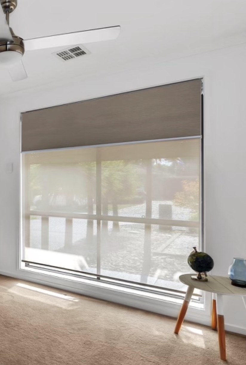 Custom roller blinds and dual roller blinds